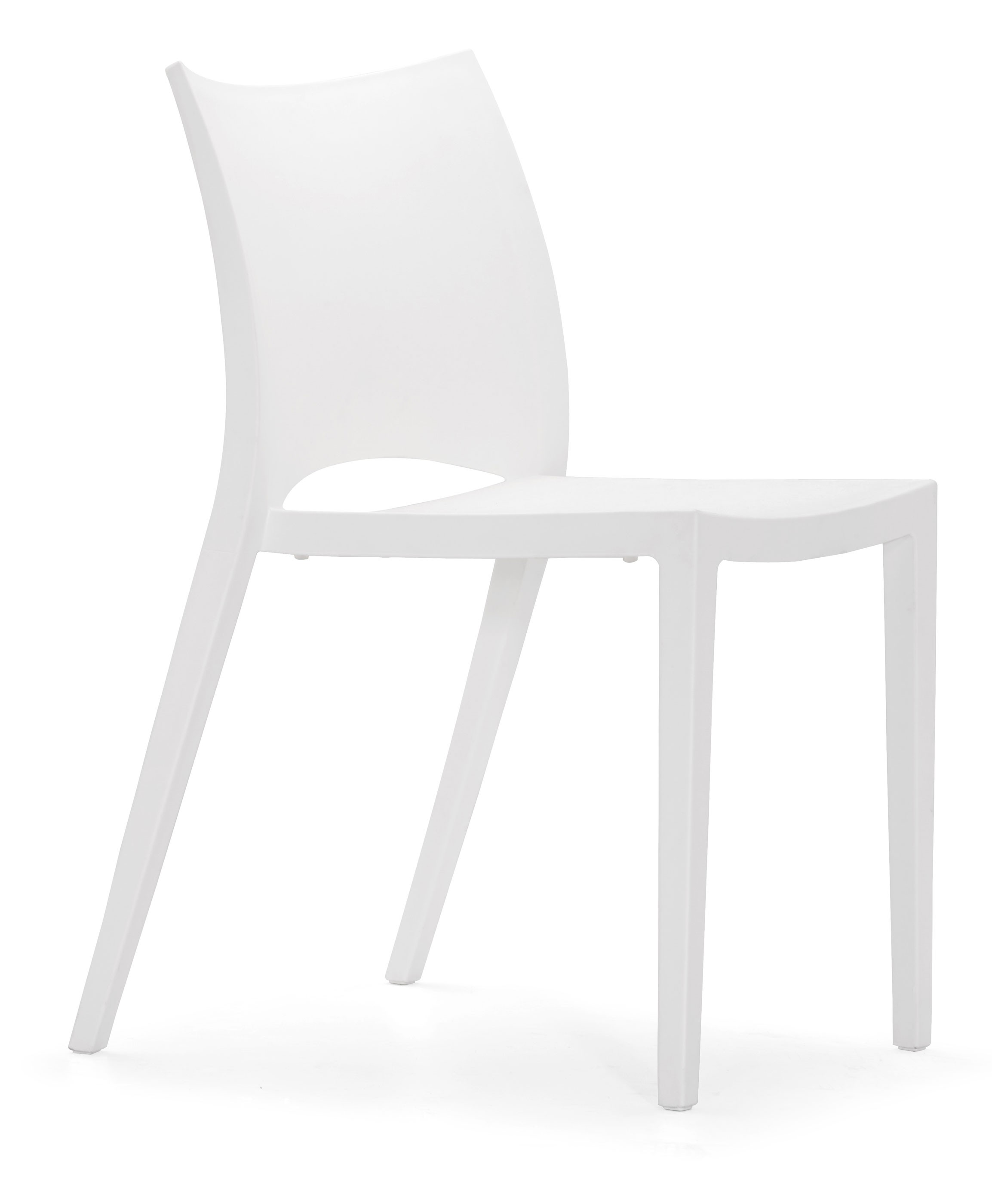 ZUO Modern Laser 4 Dining Chair Set