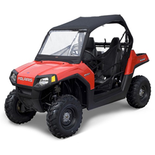 Classic UTV Roll Top Black RZR Window - 3 CS