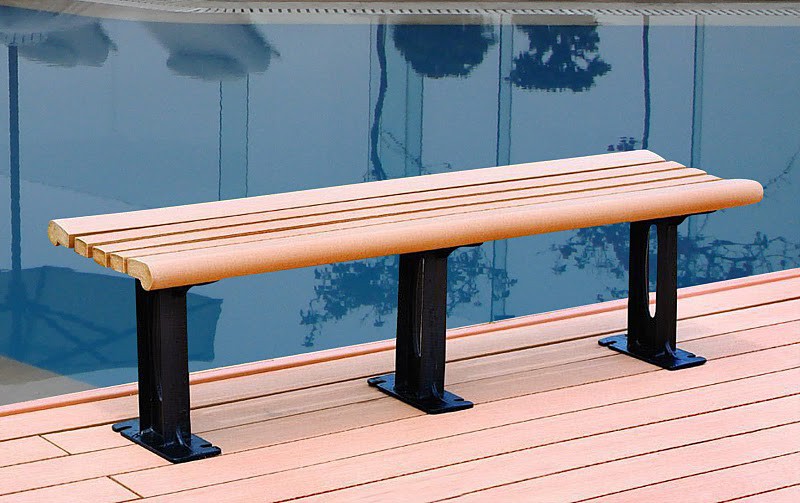 Eco-Friendly EternalWood™ Composite Backless Bench 