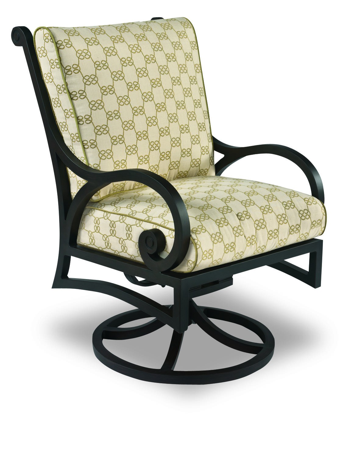 Cast Classic Georgetown Dining Swivel Rocker with Cushion