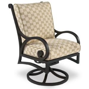 Cast Classic Georgetown Club Swivel Rocker with Cushion