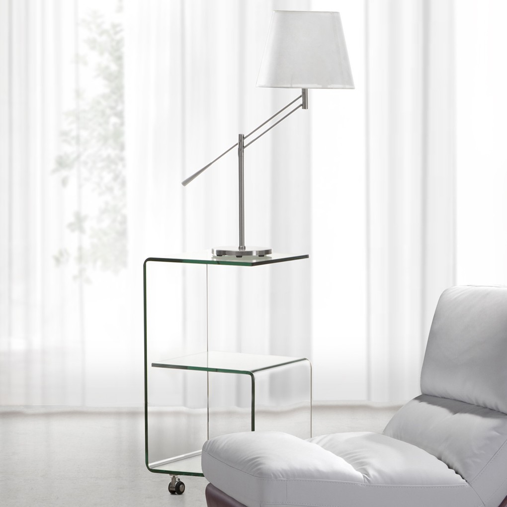 ZUO Modern Clear Trek Side Table