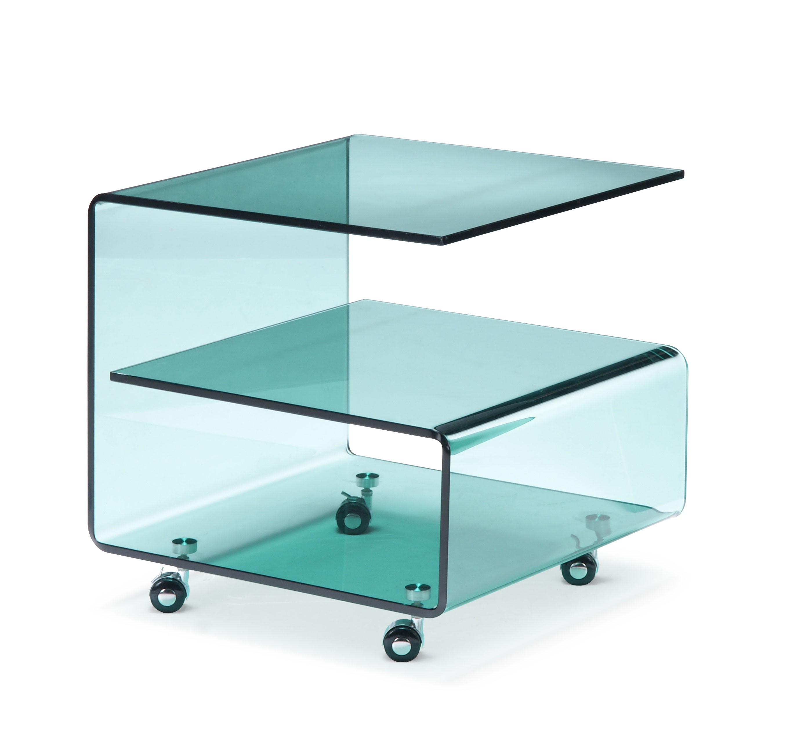 ZUO Modern Voyage Clear Side Table