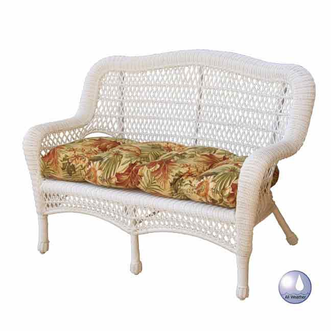 Chasco Cape Charles Resin/Alum Settee Sofa