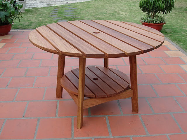 48" Round Picnic Table 