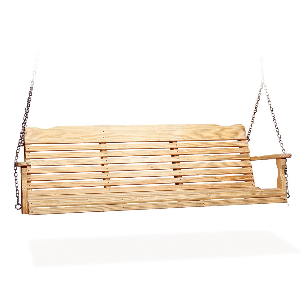 Poly Lumber Wood Horizontal Porch Swing