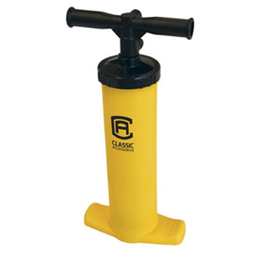 Classic Inflatable Craft Yellow Hand Pump - 2 CS