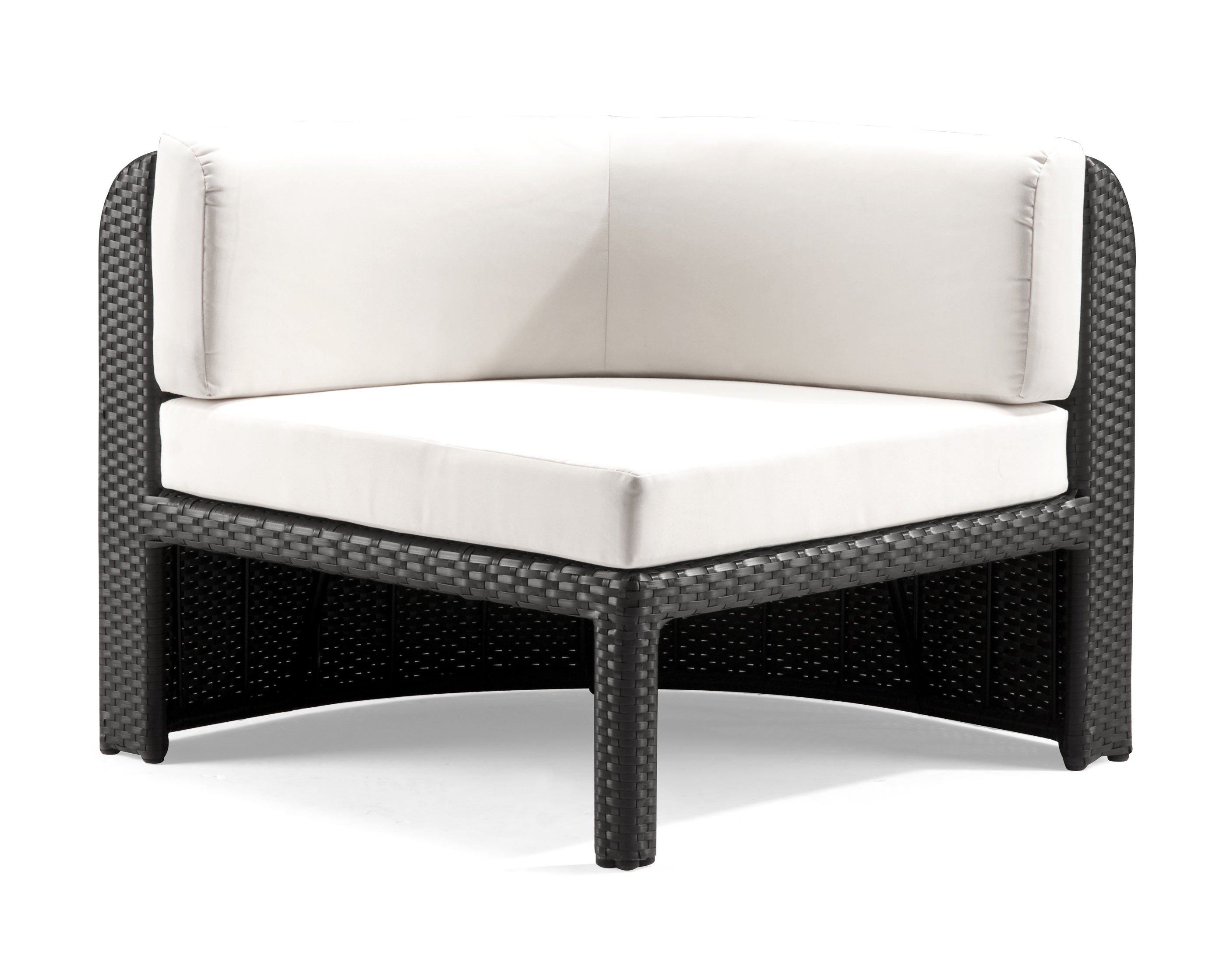 ZUO Outdoor Noronha Wicker Corner Sectional Chair