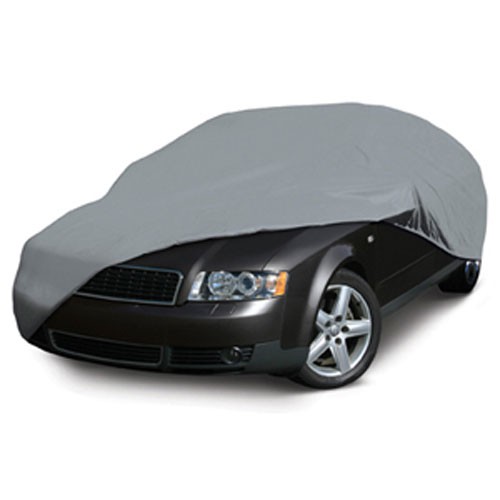 Classic Auto Deluxe 4 Layer Full Grey Car Cover - 1 CS