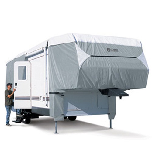 Classic Polypro III Deluxe Model 1 5th Wheel Grey Cover - 1 CS