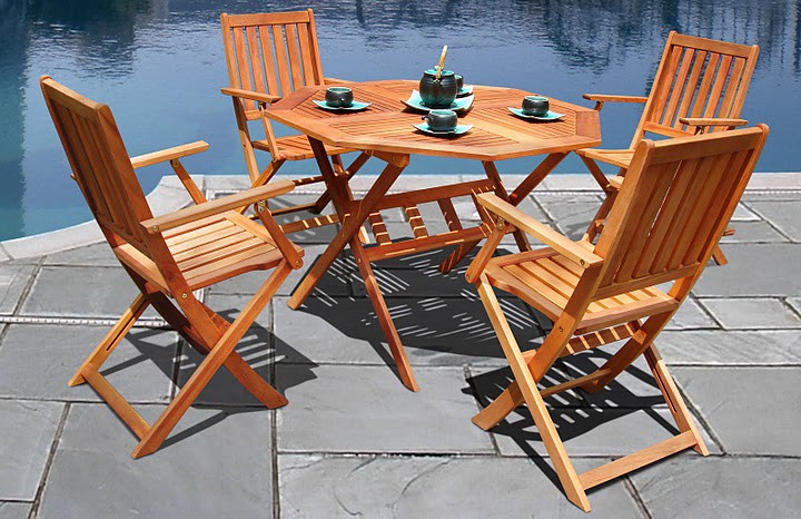 Octagonal Dining Set 