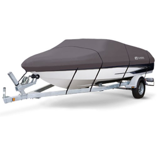 Classic Stormpro Model B Grey Boat Cover - 1 CS