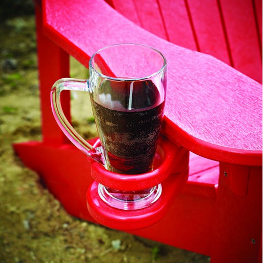 CR Plastics Generations Adirondack Chair Cup Holder