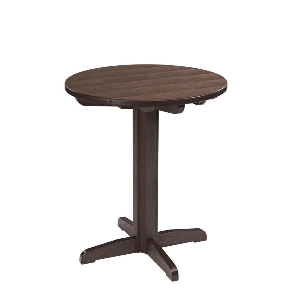 CR Plastics Generations  Dining 37in Pedestal Table Base