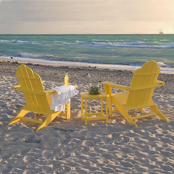 Poly-Wood® Long Island Adirondack Seating Set