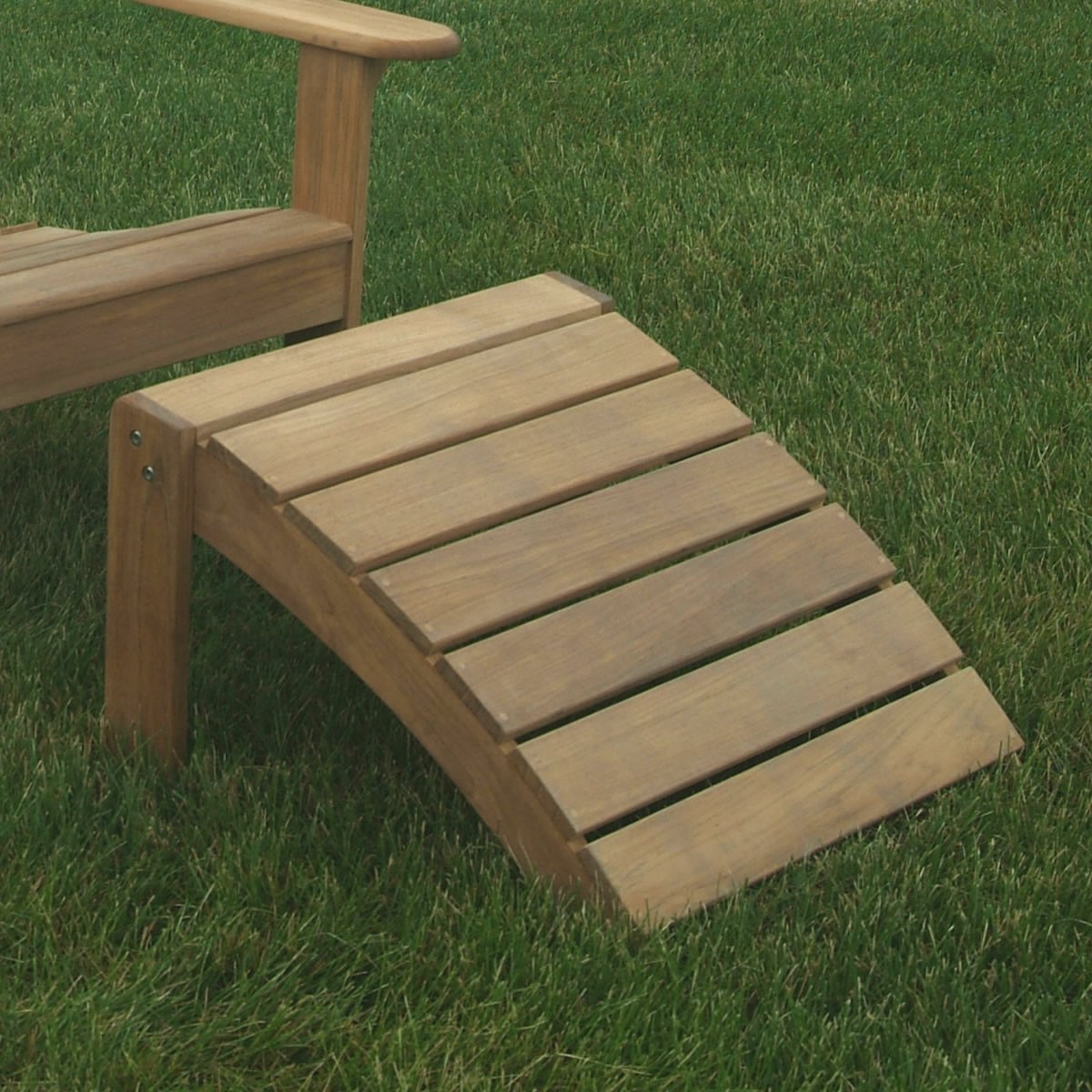 Three Birds Casual Teak Adirondack Footstool