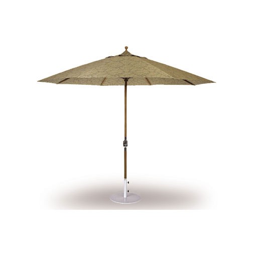 Three Birds Casual Umbrella 11 ft. Crank Lift