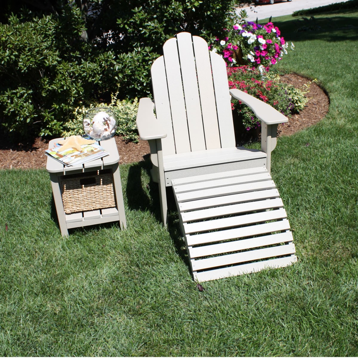 Malibu Outdoor Yarmouth Adirondack Seating Set